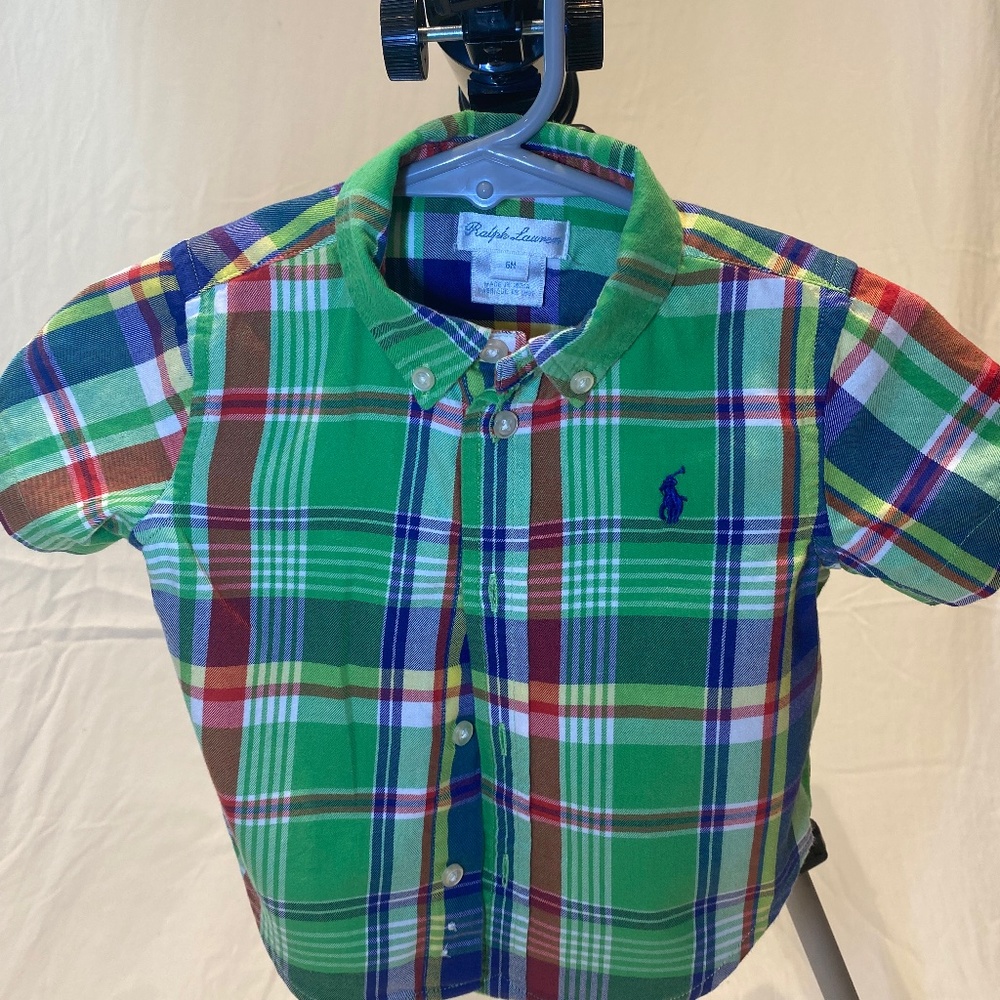 Ralph Lauren Short sleeve baby shirt